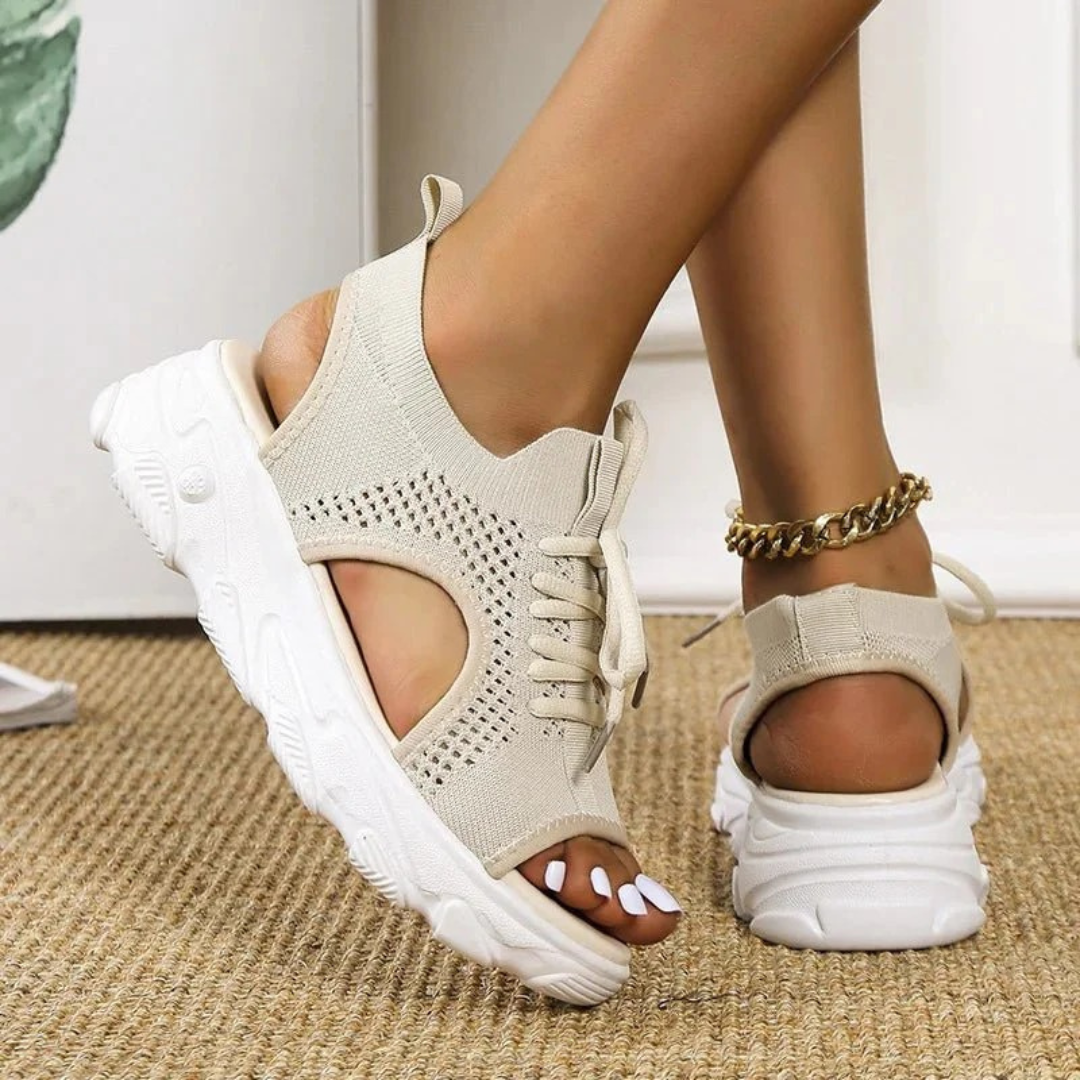 Manu | Damen Bequeme Sommer Sandalen