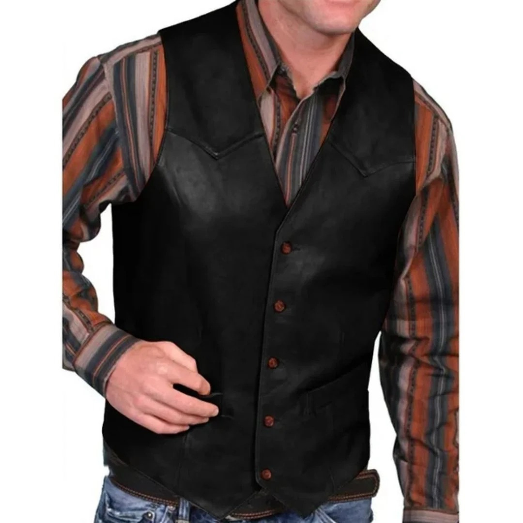 Manuel | Herren Trachtenweste im Western Stil