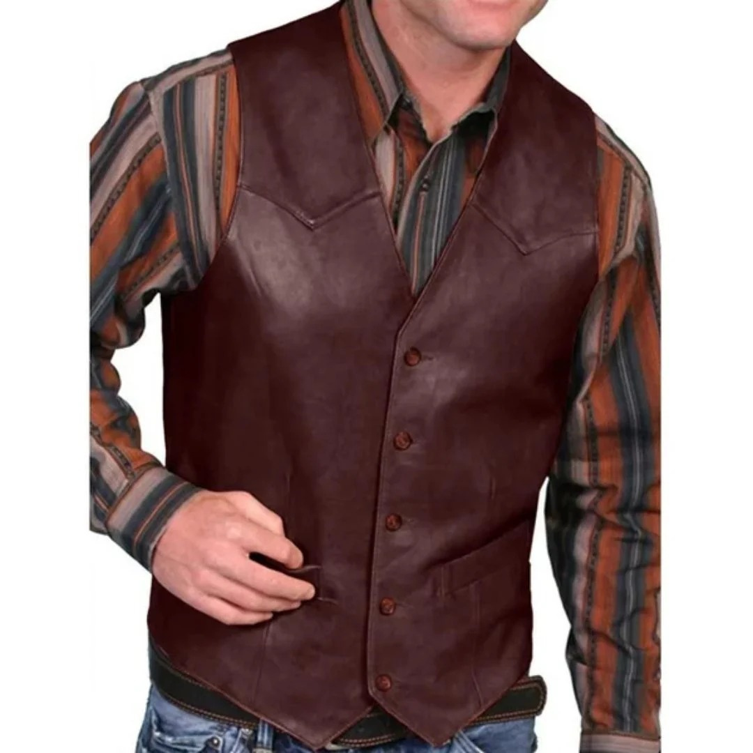 Manuel | Herren Trachtenweste im Western Stil