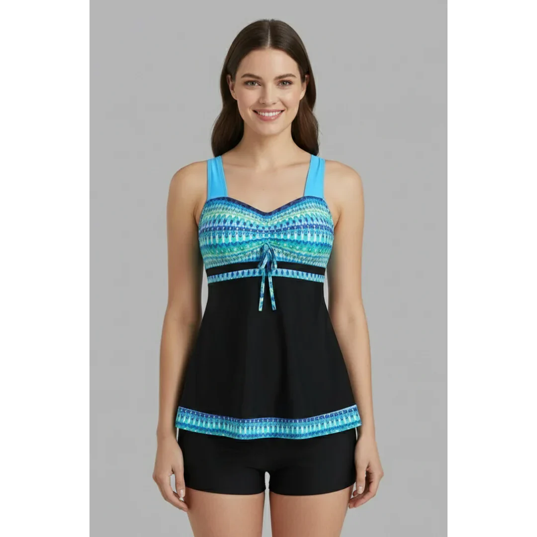 Manuela | Damen Tankini Set Schwimmen Sommer Komfort