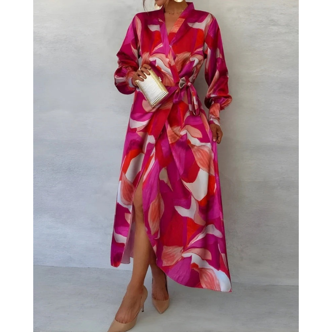 Mara | Damen Cocktail Abendkleid Midi