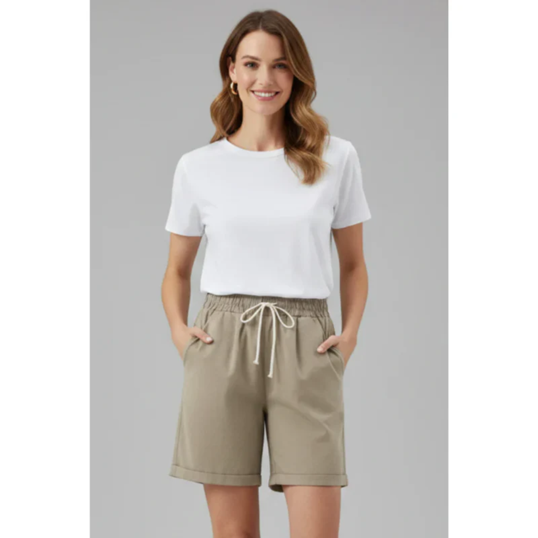 Maren | Damen Shorts Mit Kordelzug Für Sommer