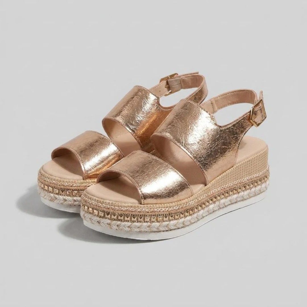 Marie | Damen Orthopädische Plateau Sandalen