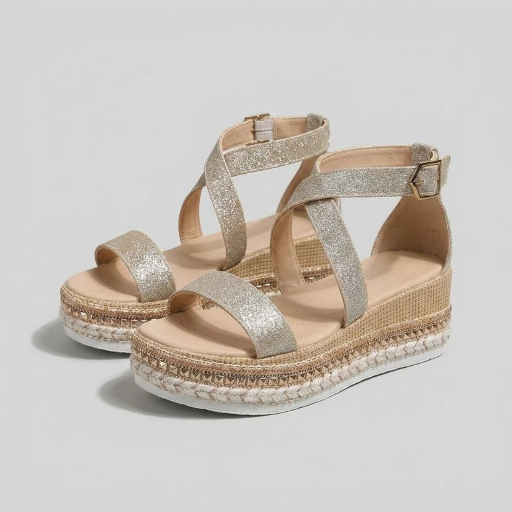 Marie | Damen Orthopädische Plateau Sandalen