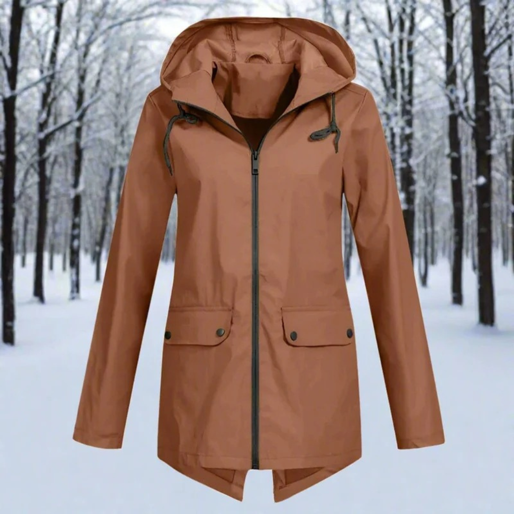 Marie | Damen Outdoor Regenjacke mit Kapuze