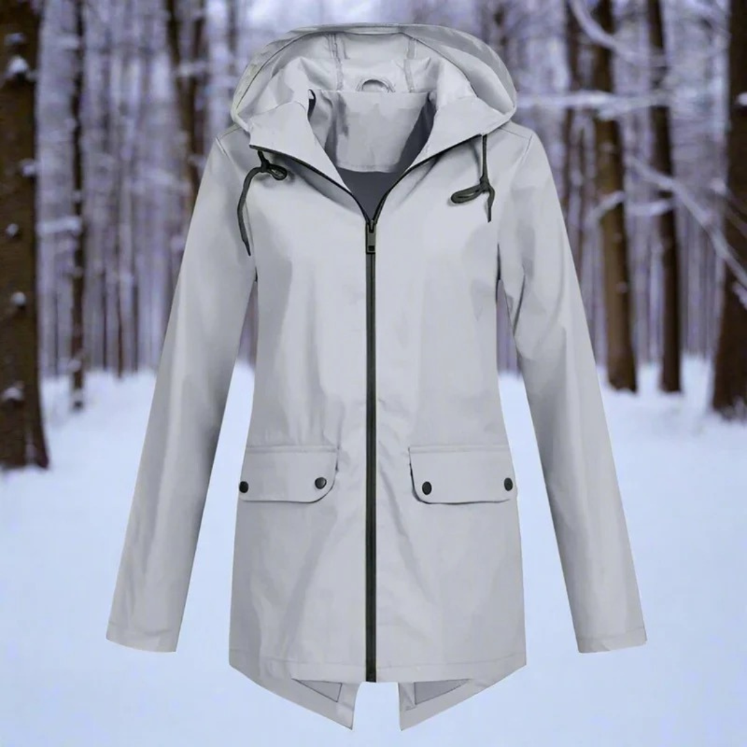 Marie | Damen Outdoor Regenjacke mit Kapuze
