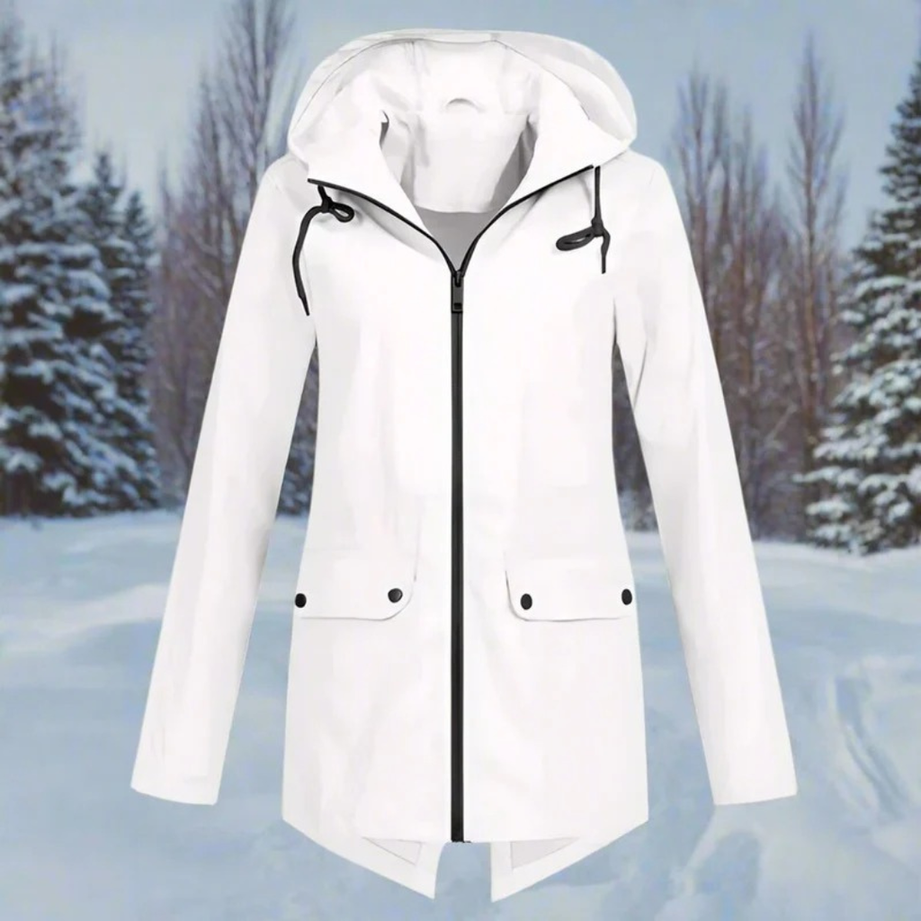 Marie | Damen Outdoor Regenjacke mit Kapuze