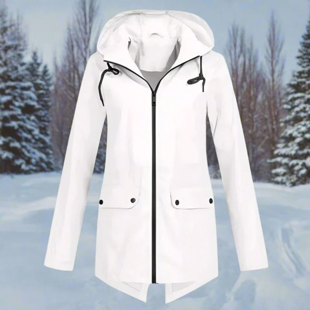 Marie | Damen Outdoor Regenjacke mit Kapuze