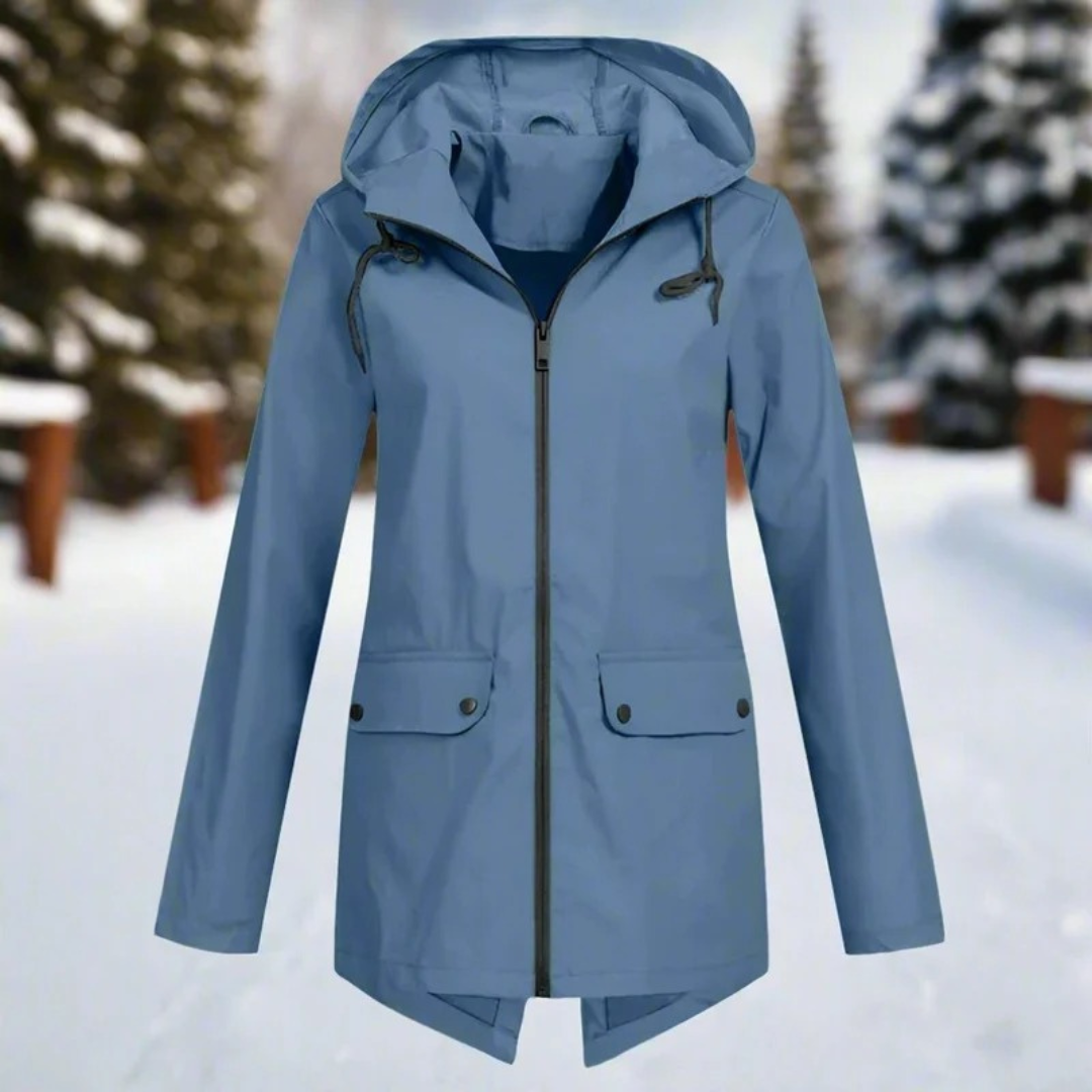 Marie | Damen Outdoor Regenjacke mit Kapuze