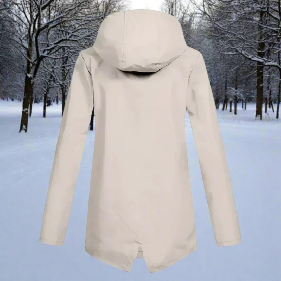 Marie | Damen Outdoor Regenjacke mit Kapuze