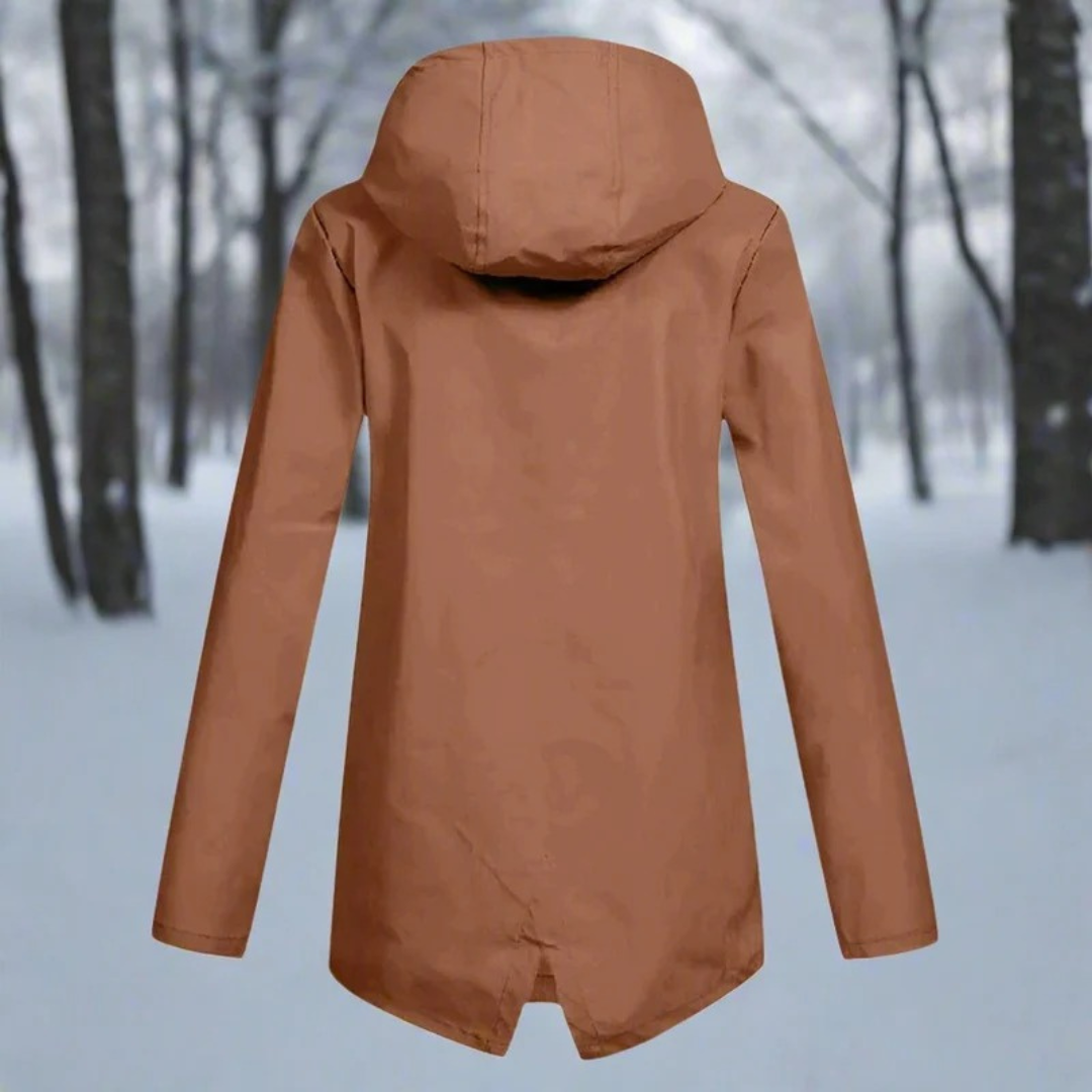 Marie | Damen Outdoor Regenjacke mit Kapuze