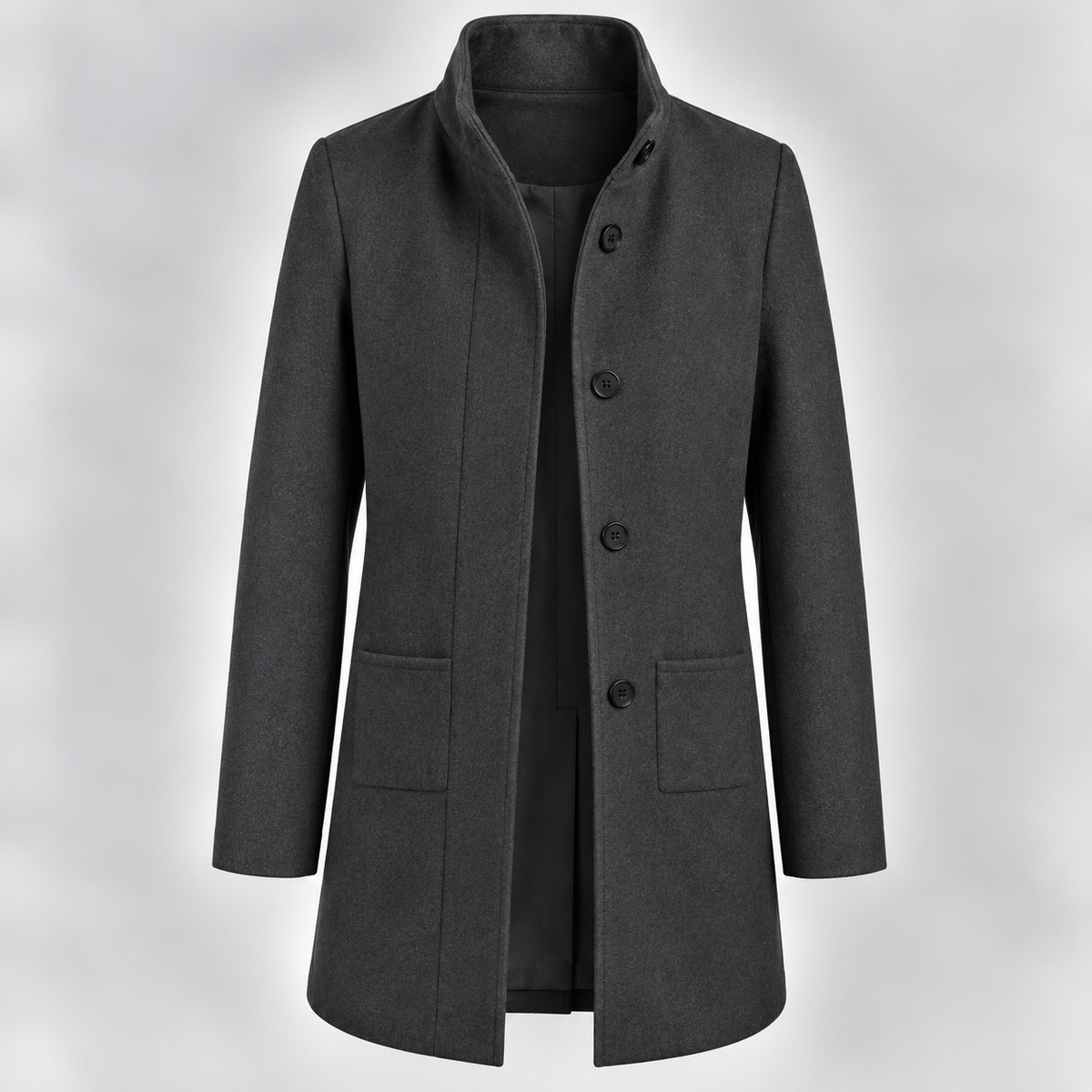Marietta | Damen Winter jacke mit Stehkragen und langem Design