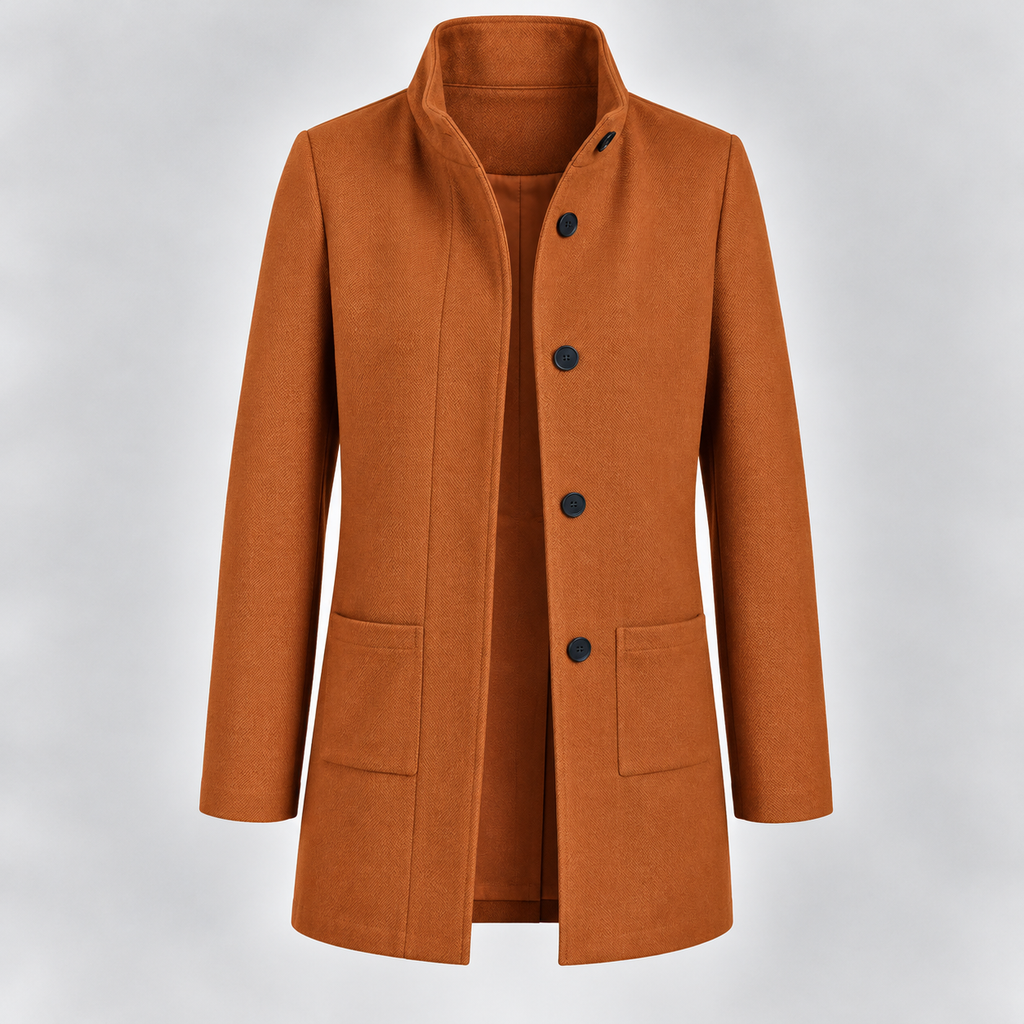 Marietta | Damen Winter jacke mit Stehkragen und langem Design