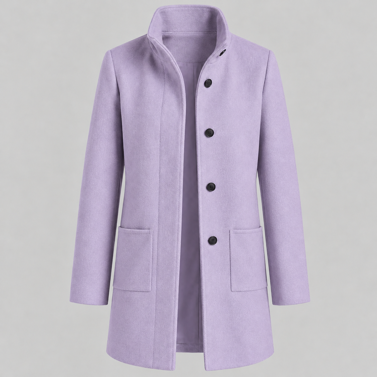 Marietta | Damen Winter jacke mit Stehkragen und langem Design