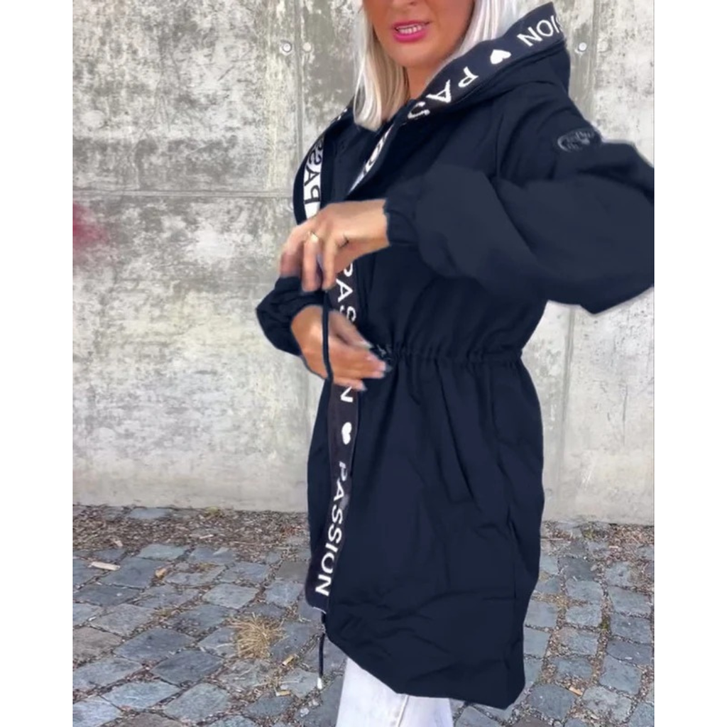 Marina | Damen Wasserdichte Regenjacke mit Reißverschluss