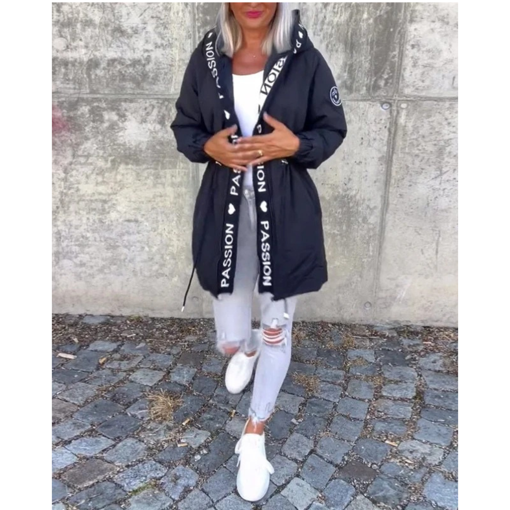 Marina | Damen Wasserdichte Regenjacke mit Reißverschluss