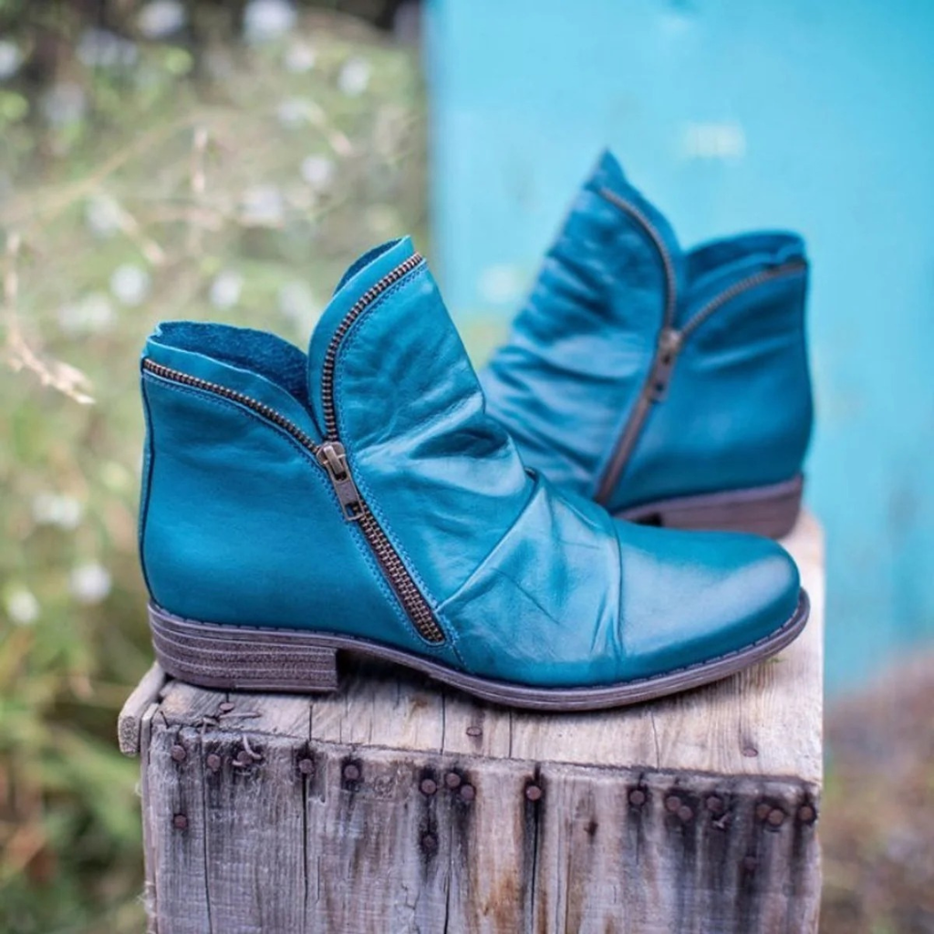 Marissa | Damen Orthopädische Winter Stiefeletten Mit Reißverschluss