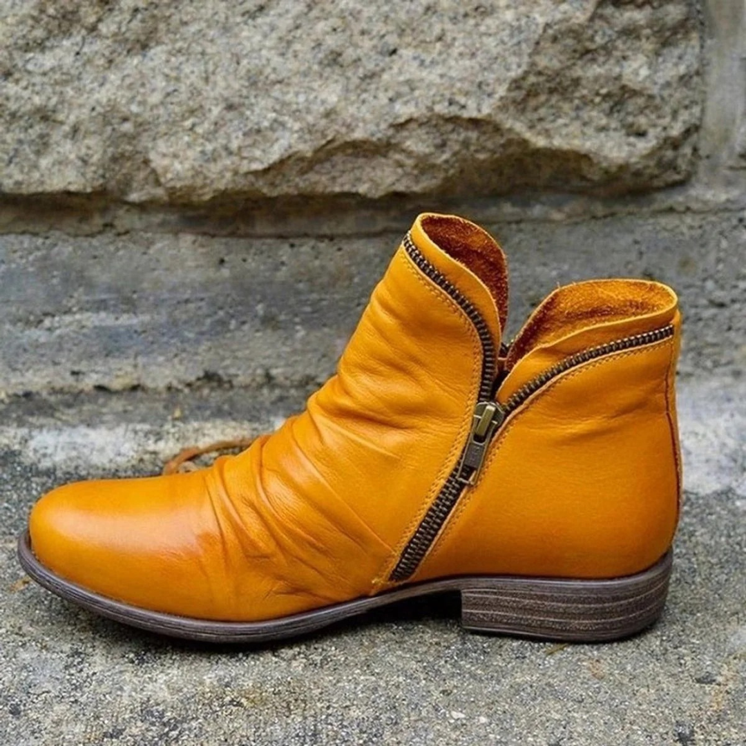 Marissa | Damen Orthopädische Winter Stiefeletten Mit Reißverschluss