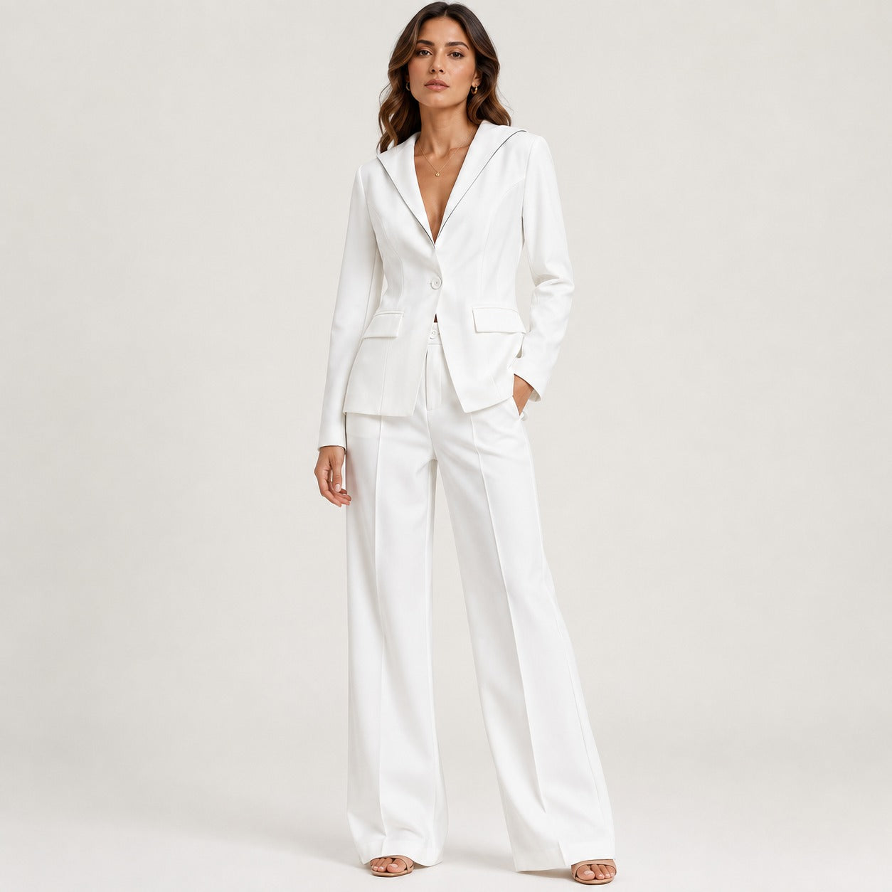 Marlen | Damen Elegante Hosenanzug Set