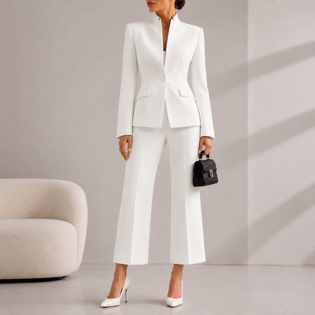 Marlen | Damen Elegante Hosenanzug Set