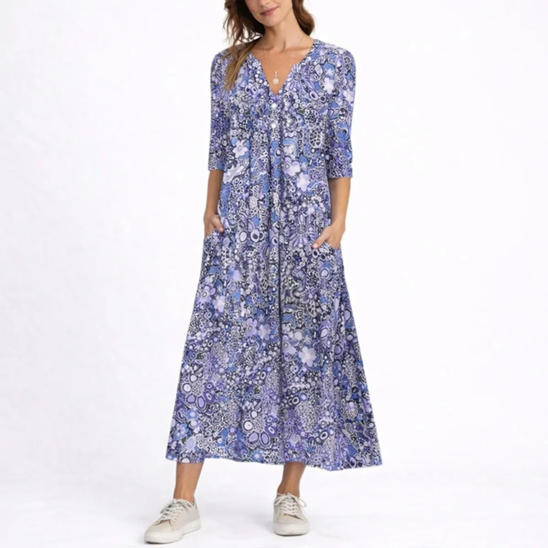 Marlene | Damen Herbst Midikleid Hochzeitsgast