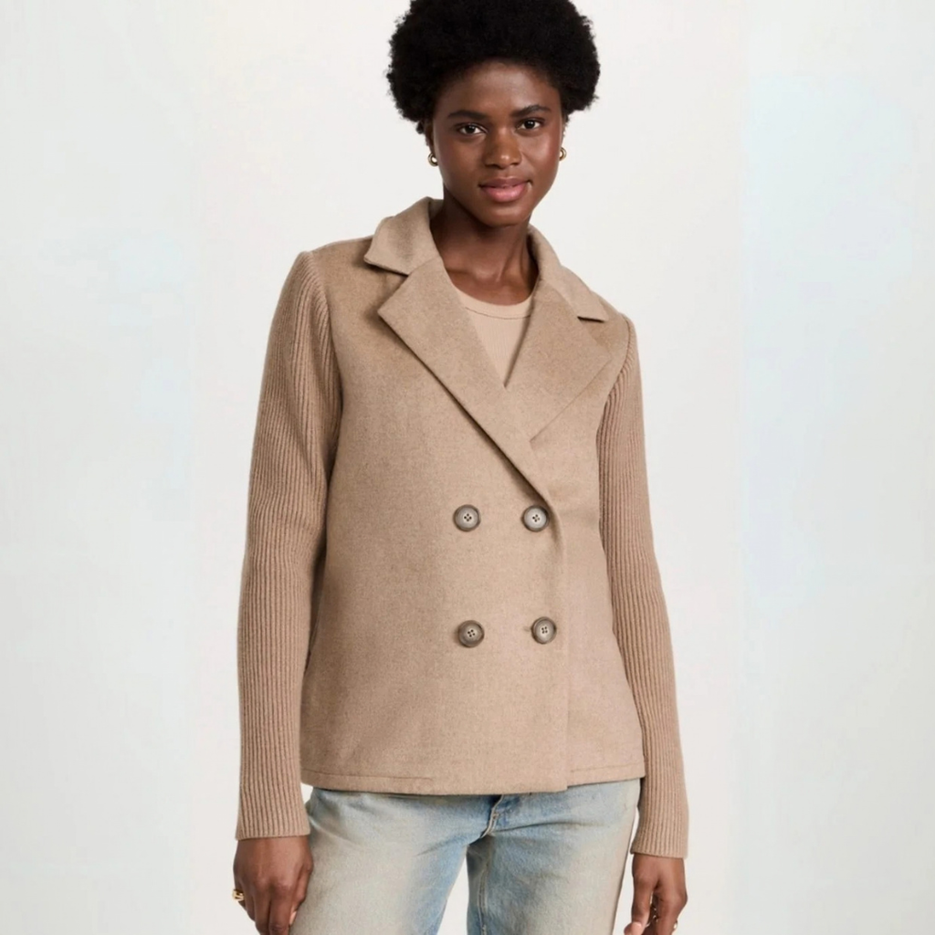 Masa | Damen Zweireiher Jacke mit Knöpfen