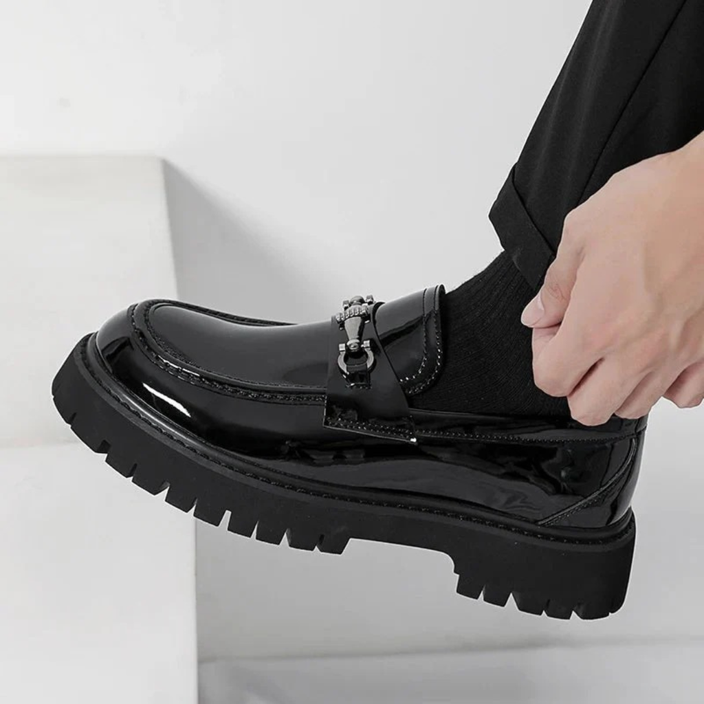 Mason | Herren Elegante Leder Loafer