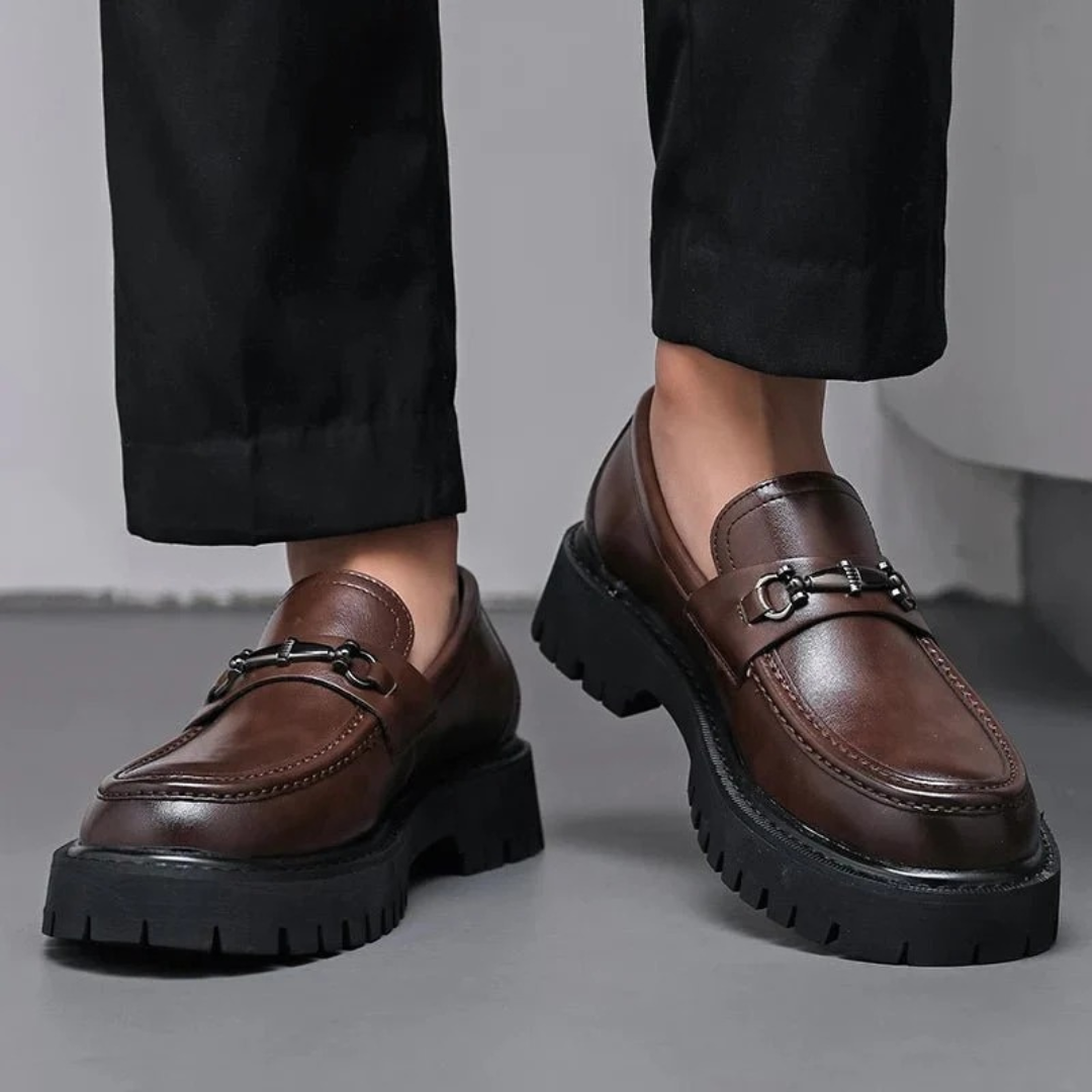 Mason | Herren Elegante Leder Loafer