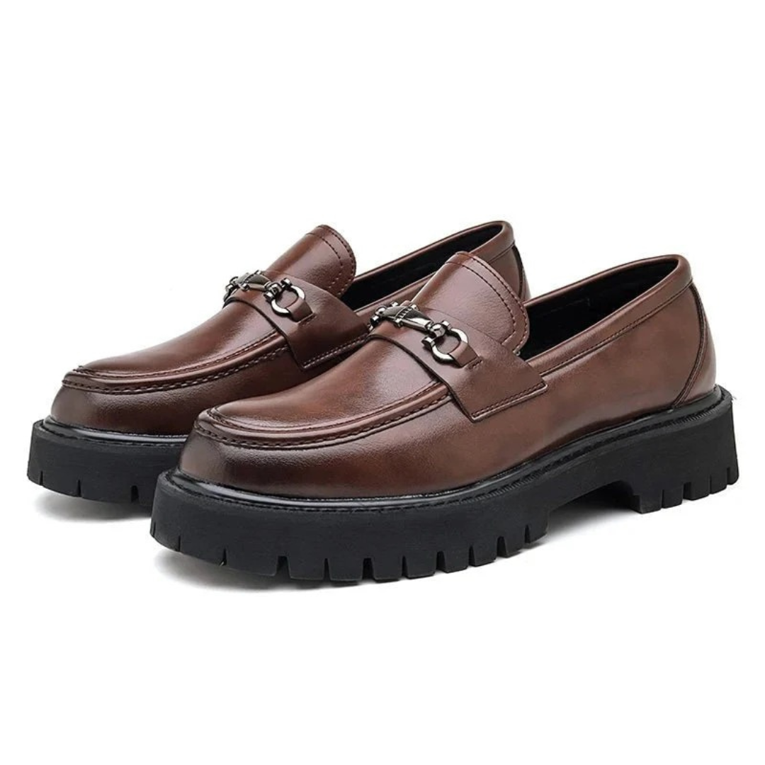 Mason | Herren Elegante Leder Loafer