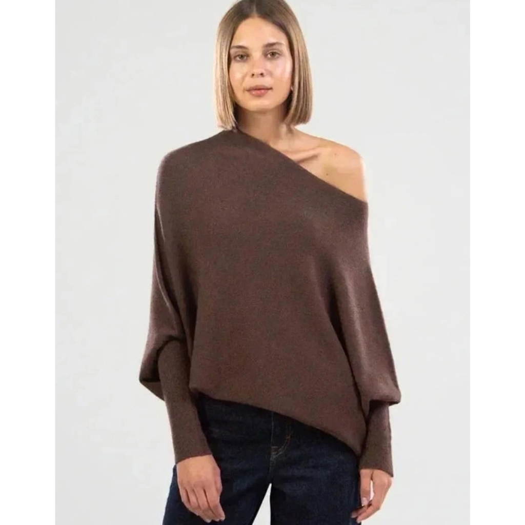 Mathilda | Damen Pullover mit weitem Design und Langarm