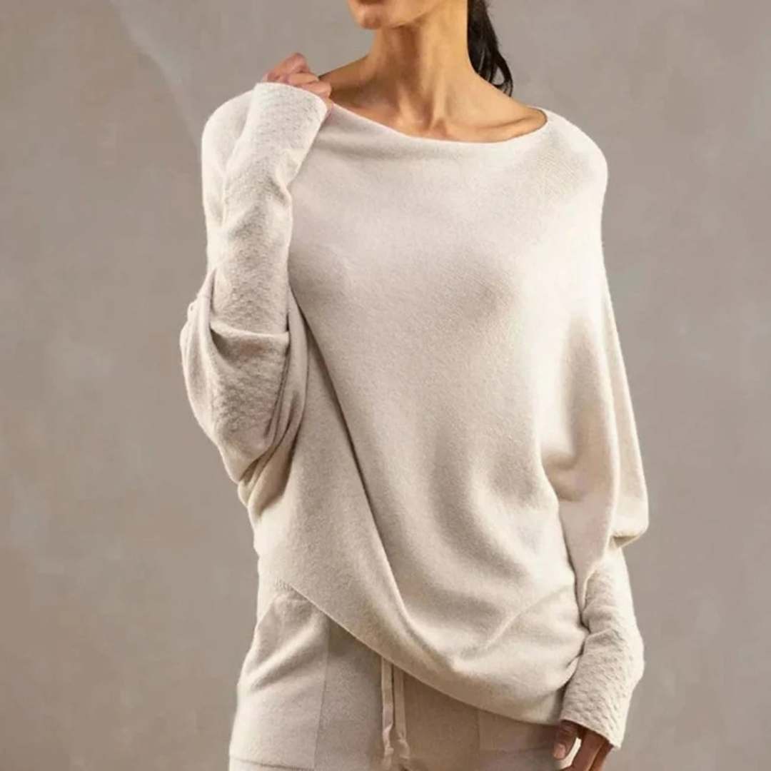 Mathilda | Damen Pullover mit weitem Design und Langarm
