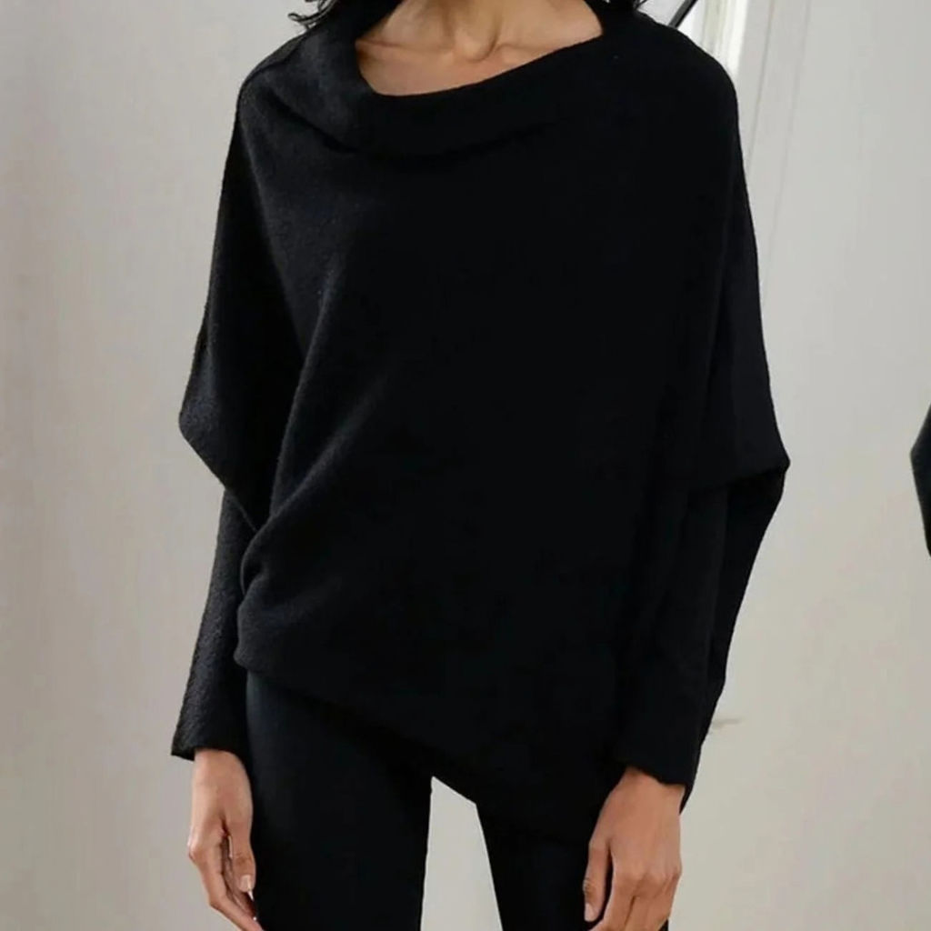 Mathilda | Damen Pullover mit weitem Design und Langarm