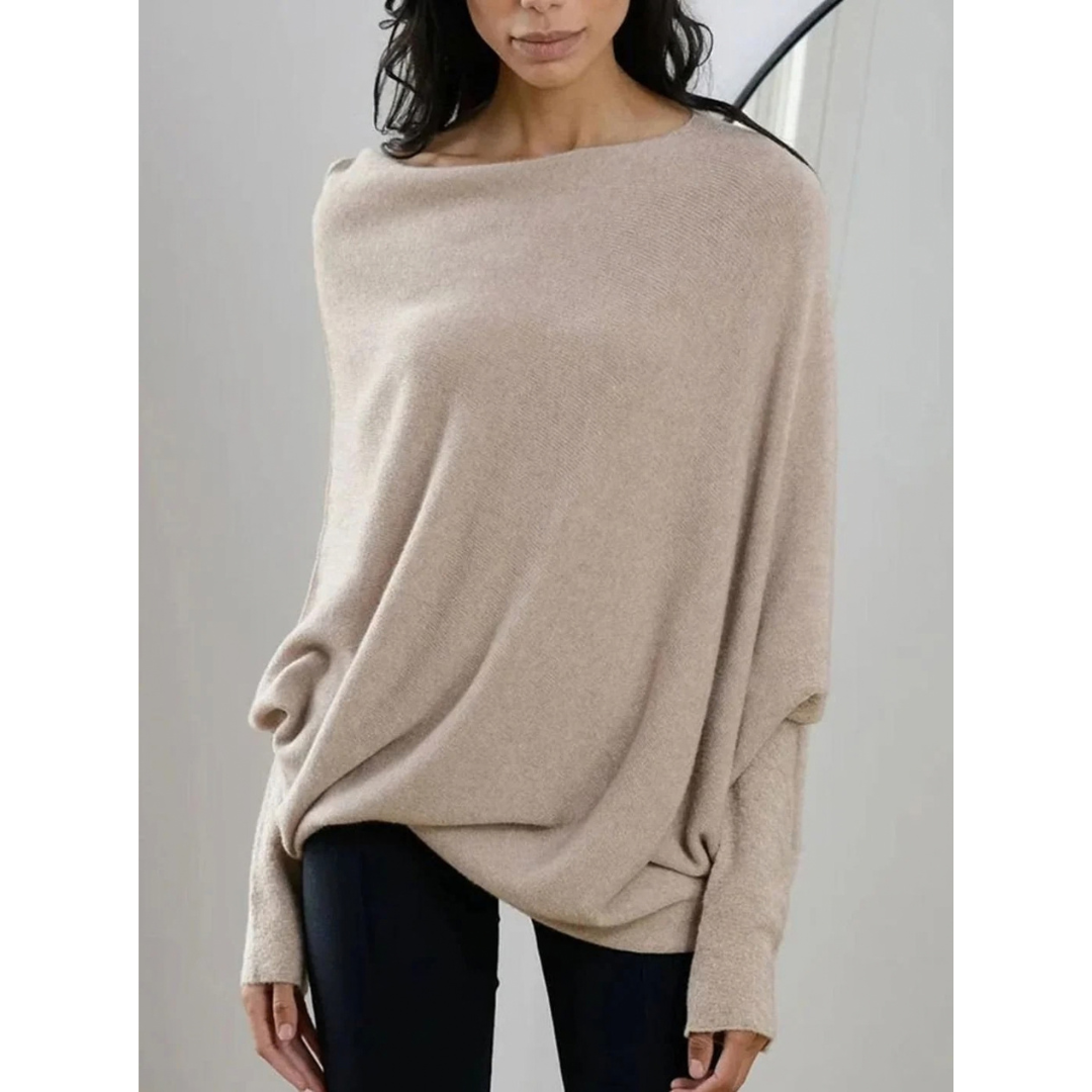 Mathilda | Damen Pullover mit weitem Design und Langarm