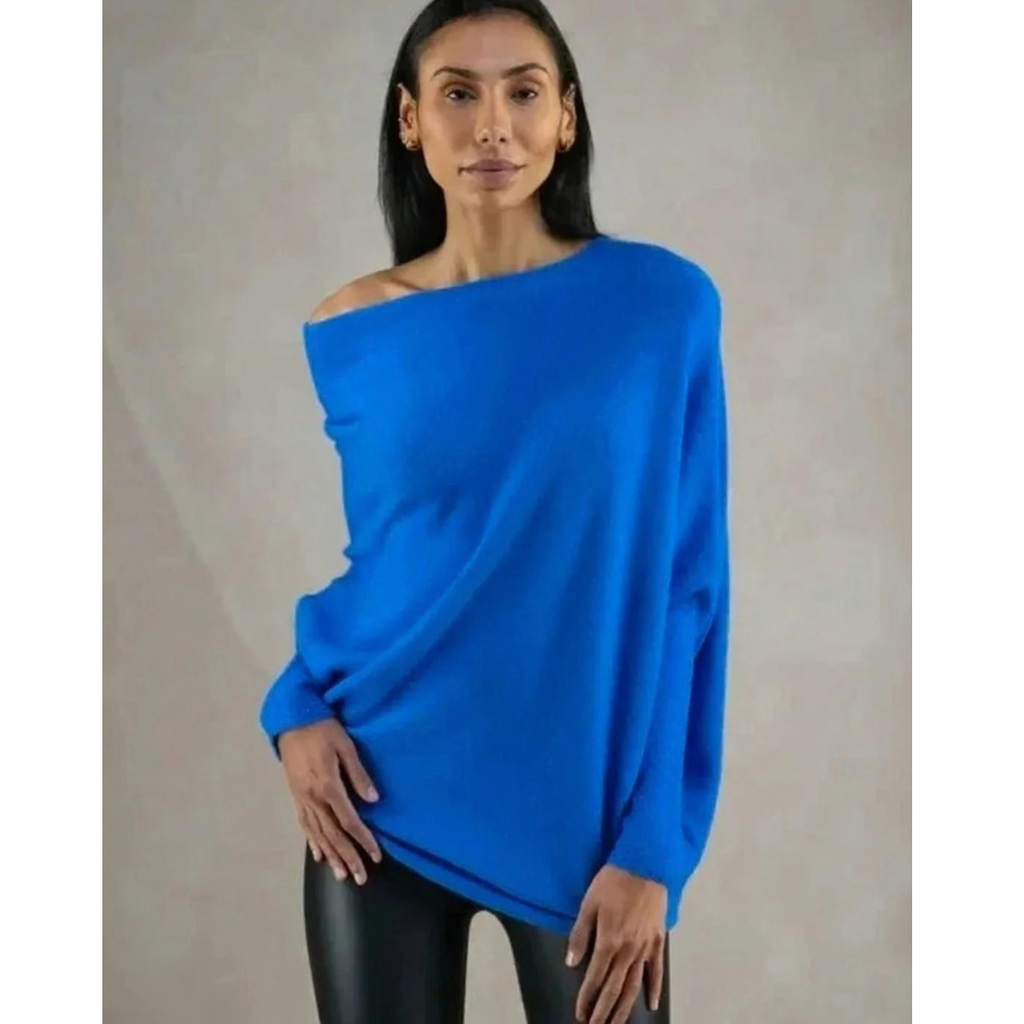 Mathilda | Damen Pullover mit weitem Design und Langarm