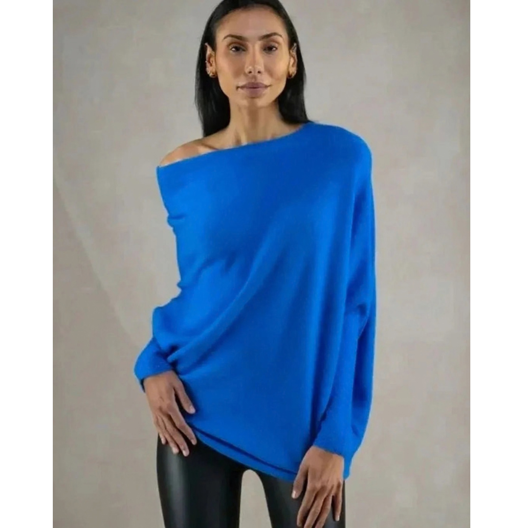 Mathilda | Damen Pullover mit weitem Design und Langarm
