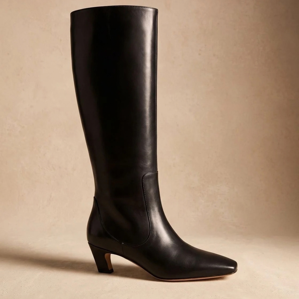 Mathilde | Damen Orthopädische Stiefel mit Spitze und Absatz