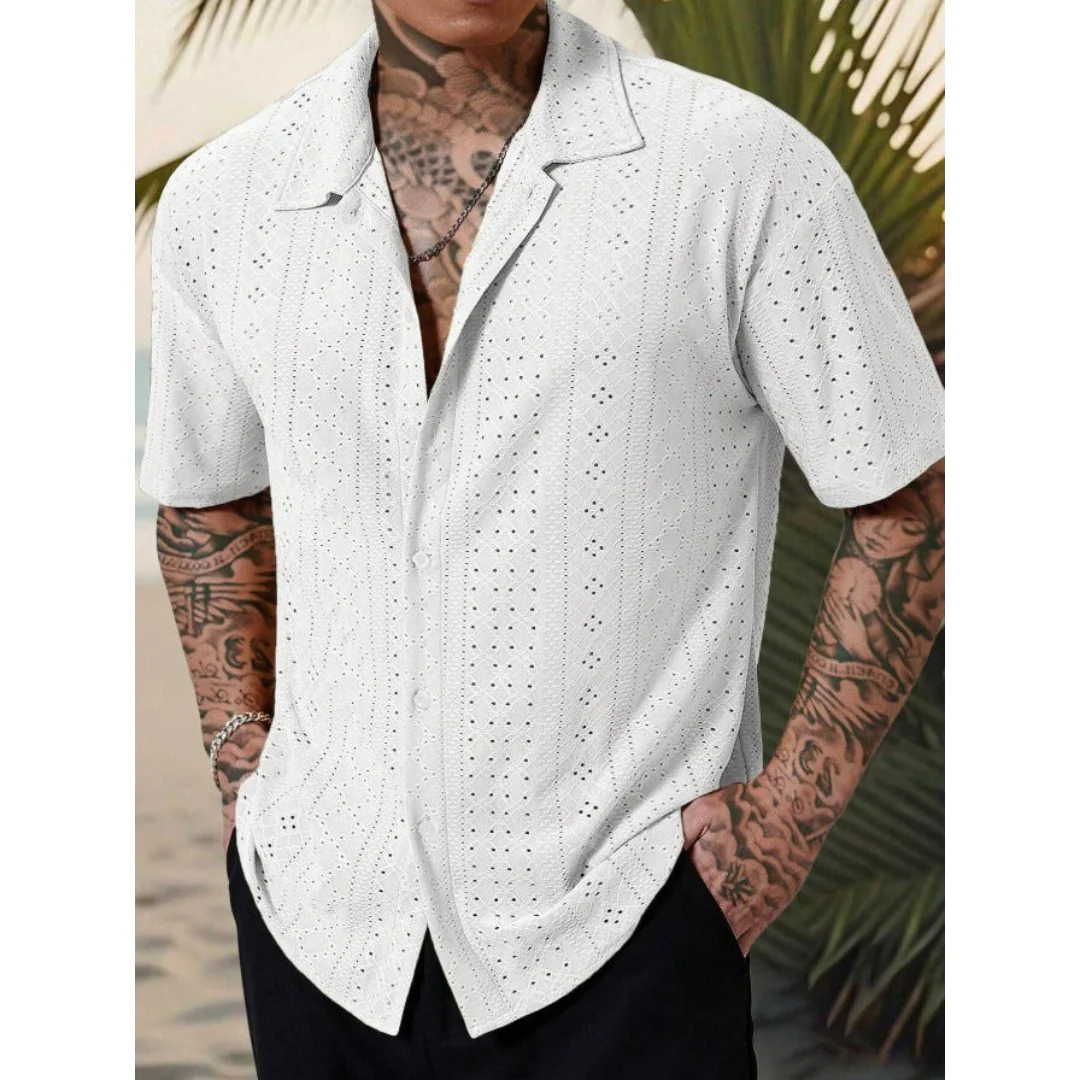 Matthias | Herren Hemd Muster Sommer Design