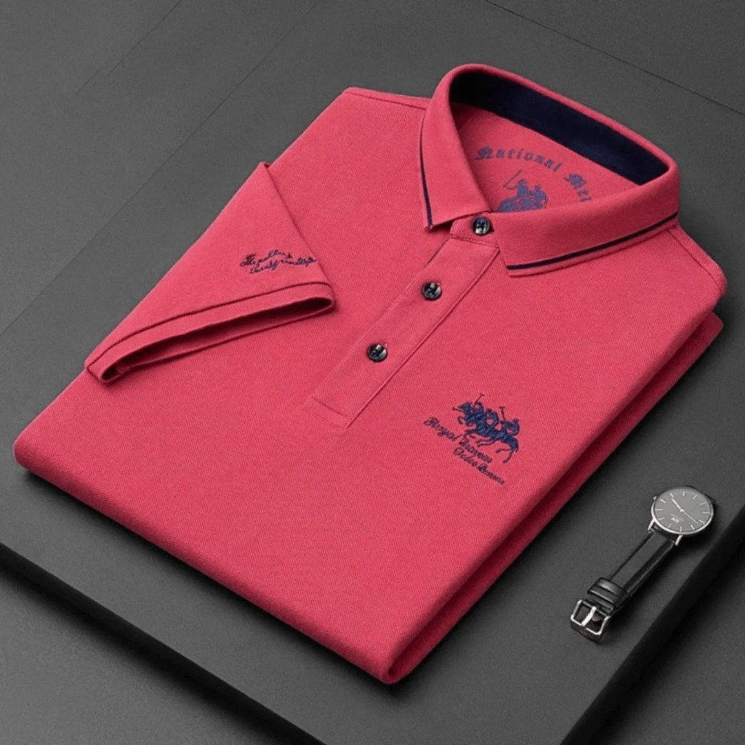 Matthias | Herren Komfortables Kurzarm Poloshirt