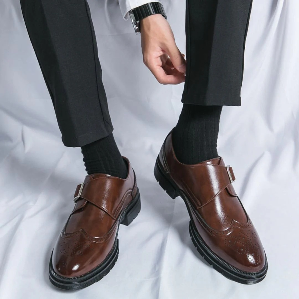 Mattis | Herren Orthopädische Brogue Schuhe