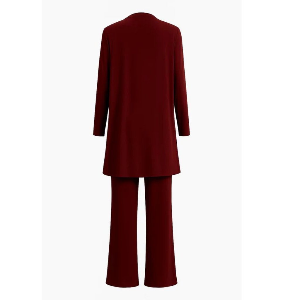 Maxi | Damen Zweiteiler Mit Weiter Hose