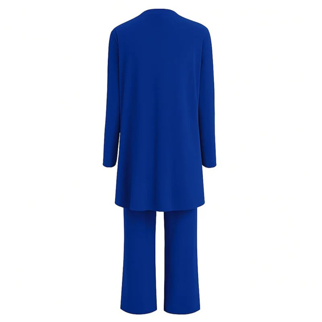 Maxi | Damen Zweiteiler Mit Weiter Hose