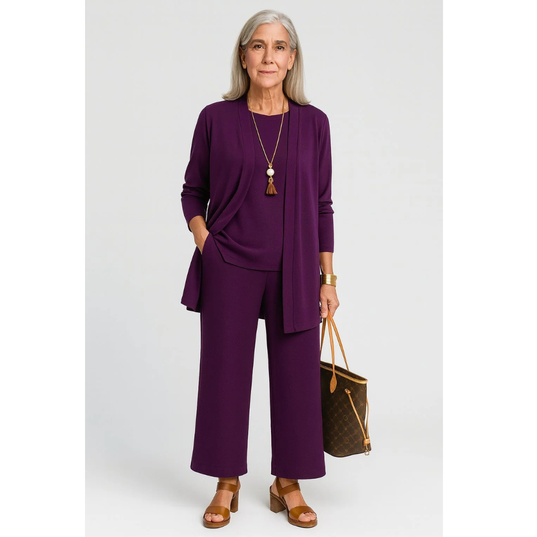 Maxi | Damen Zweiteiler Mit Weiter Hose