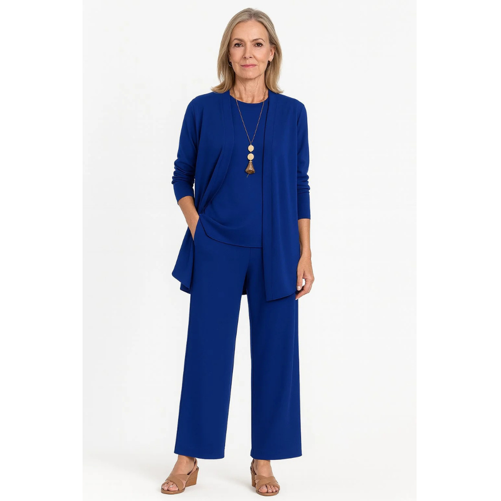 Maxi | Damen Zweiteiler Mit Weiter Hose