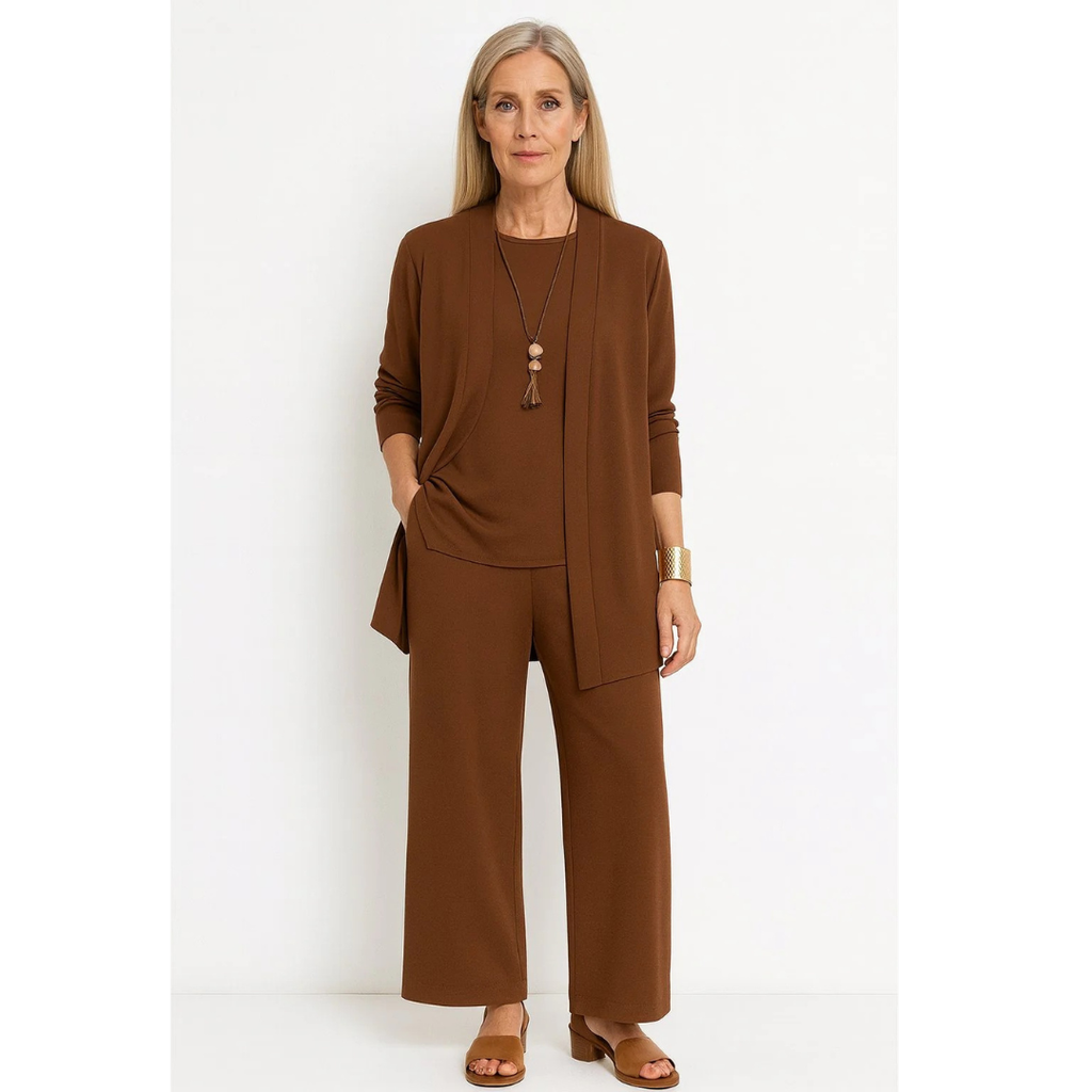 Maxi | Damen Zweiteiler Mit Weiter Hose