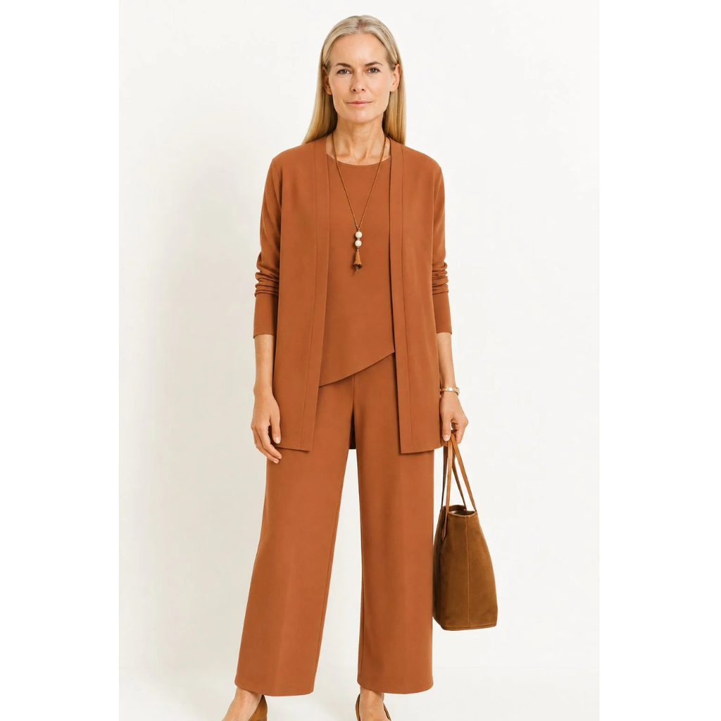 Maxi | Damen Zweiteiler Mit Weiter Hose