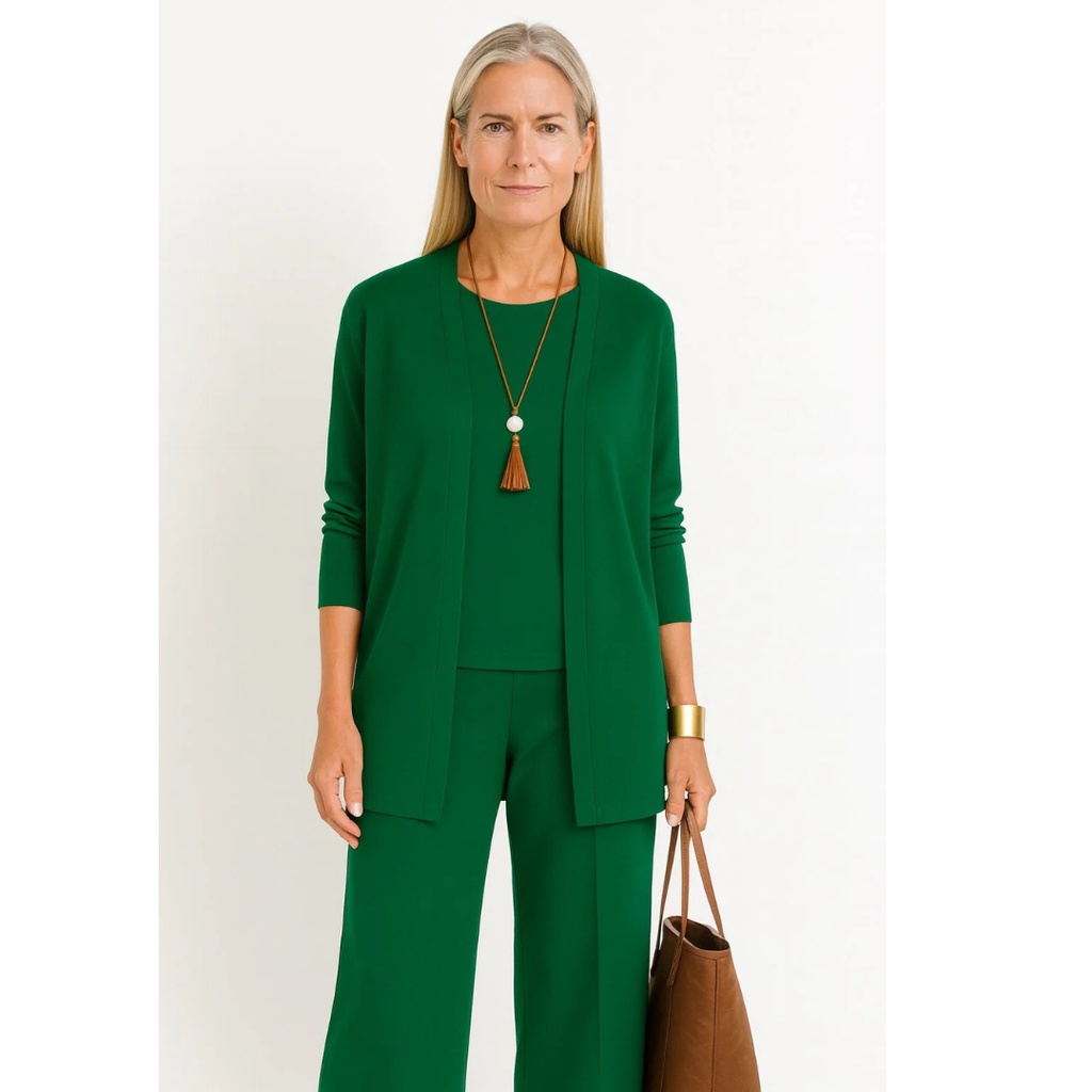 Maxi | Damen Zweiteiler Mit Weiter Hose