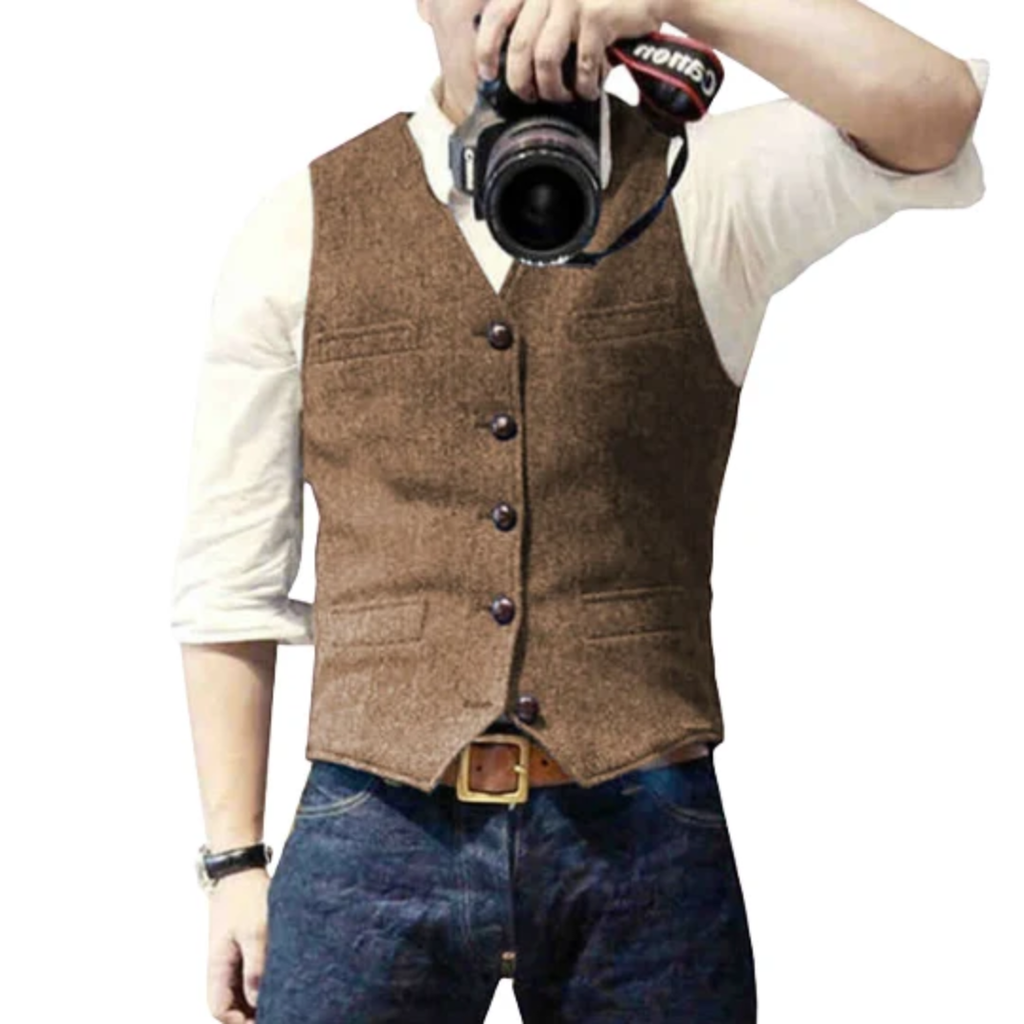 Maximilian | Herren Oktoberfest Trachtenweste Traditionell