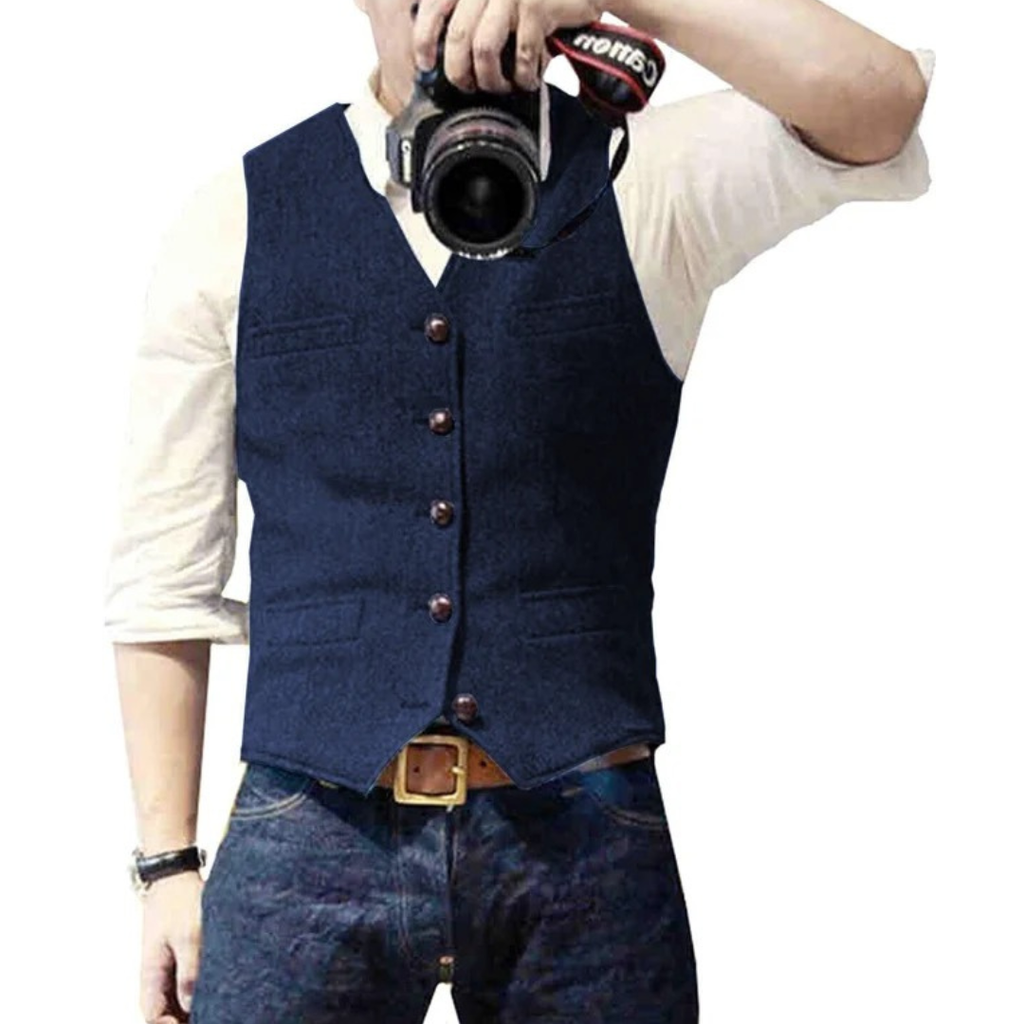 Maximilian | Herren Oktoberfest Trachtenweste Traditionell