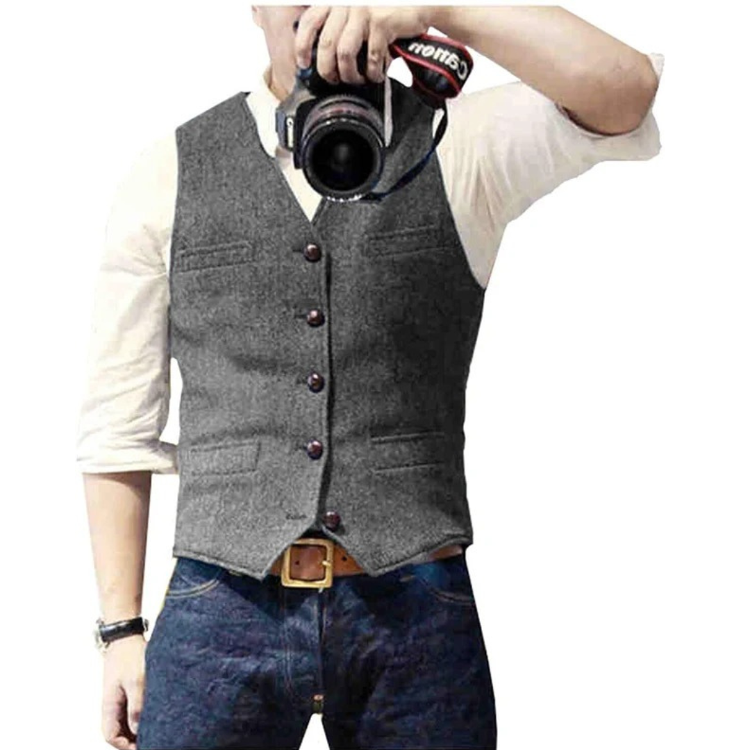 Maximilian | Herren Oktoberfest Trachtenweste Traditionell
