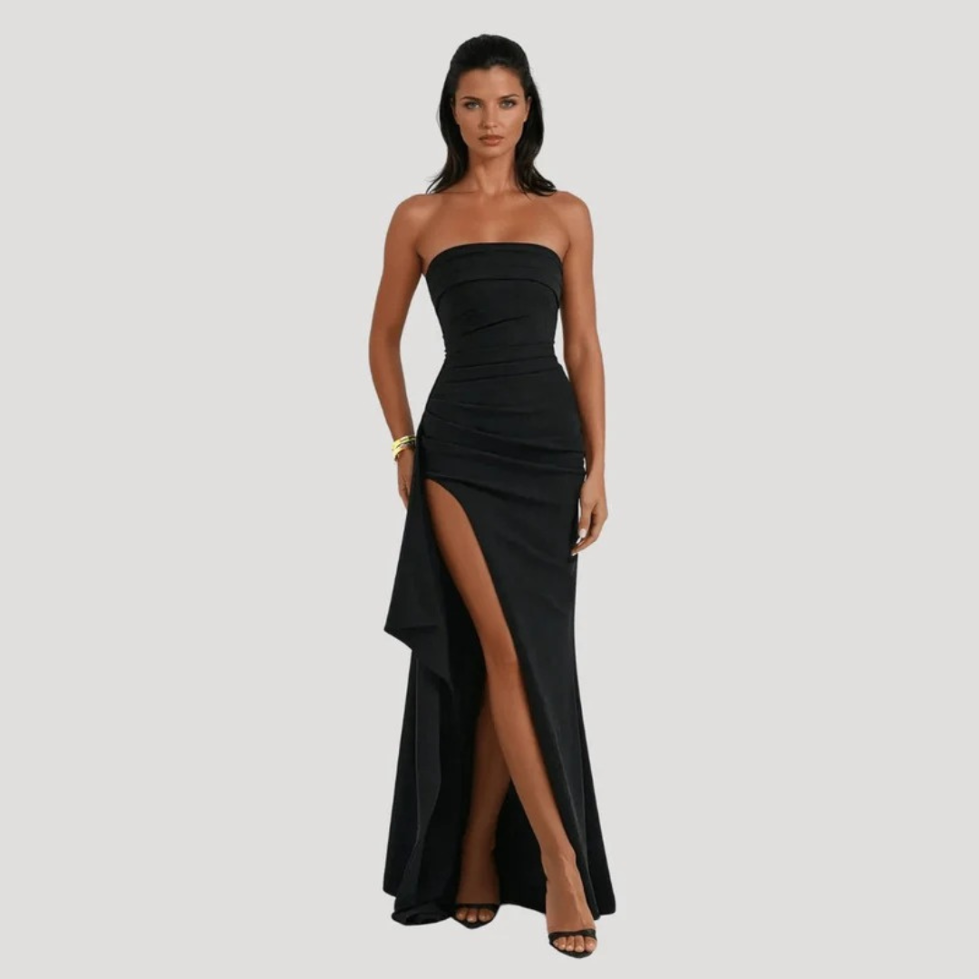 Mechthilde | Damen Kleid Maxi Für Hochzeitsgast Für Anlass